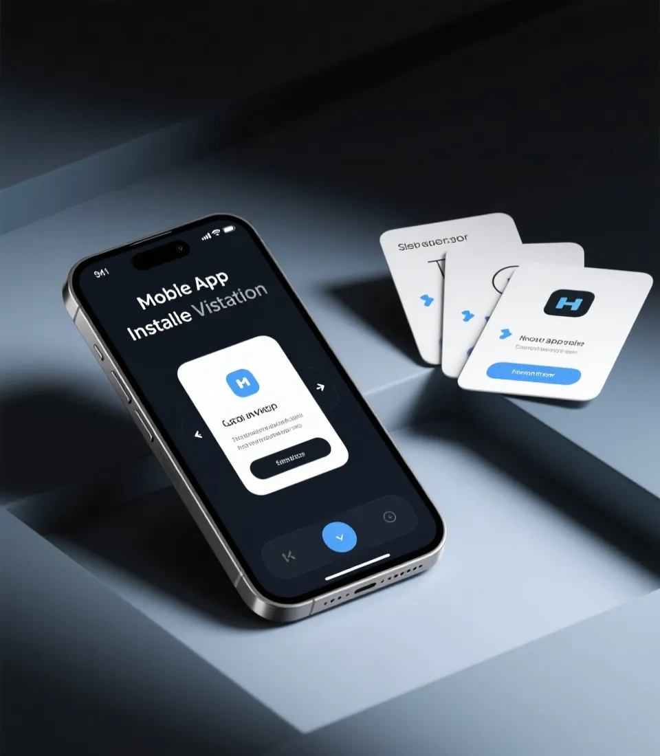 APP下载与安装步骤示意图