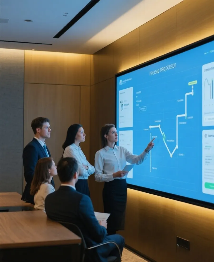 商务合作流程展示